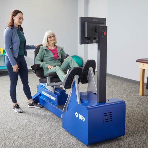 Eccentron trains a variety of patient populations from geriatric to athletic